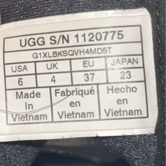 NWOB UGG Harrison Moto Boots Sz 6 - Picture 14 of 14